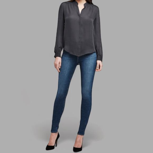 L'AGENCE Marguerite High Rise Skinny Blue Jeans | Size 26 - Picture 5 of 5